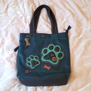 Chala Handbag Everyday Tote Paw Print!